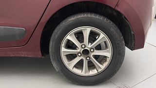 Used 2015 Hyundai Grand i10 [2013-2017] Asta 1.2 Kappa VTVT (O) Petrol Manual tyres LEFT REAR TYRE RIM VIEW