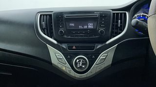 Used 2016 Maruti Suzuki Baleno [2015-2019] Zeta AT Petrol Petrol Automatic interior MUSIC SYSTEM & AC CONTROL VIEW