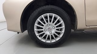 Used 2012 Toyota Etios Liva [2010-2017] G Petrol Manual tyres LEFT FRONT TYRE RIM VIEW