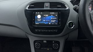 Used 2021 Tata Tigor Revotron XZA plus AMT Petrol Automatic interior MUSIC SYSTEM & AC CONTROL VIEW
