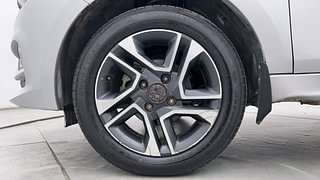 Used 2021 Tata Tigor Revotron XZA plus AMT Petrol Automatic tyres LEFT FRONT TYRE RIM VIEW