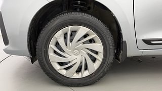 Used 2023 Maruti Suzuki New Ertiga VXi (O) Petrol Manual tyres LEFT FRONT TYRE RIM VIEW