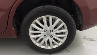 Used 2018 Maruti Suzuki Dzire [2017-2020] ZXi AMT Petrol Automatic tyres LEFT REAR TYRE RIM VIEW