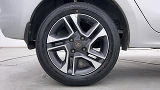 Used 2021 Tata Tigor Revotron XZA plus AMT Petrol Automatic tyres RIGHT REAR TYRE RIM VIEW