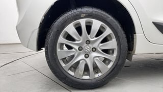 Used 2016 Maruti Suzuki Baleno [2015-2019] Zeta AT Petrol Petrol Automatic tyres RIGHT REAR TYRE RIM VIEW