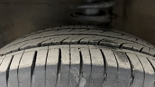 Used 2019 Maruti Suzuki Alto K10 [2014-2019] VXI AMT Petrol Automatic tyres LEFT FRONT TYRE TREAD VIEW