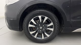 Used 2021 Maruti Suzuki S-Cross Zeta 1.5 Petrol Manual tyres LEFT FRONT TYRE RIM VIEW