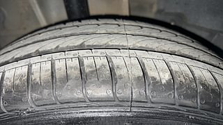 Used 2021 Tata Tigor Revotron XZA plus AMT Petrol Automatic tyres RIGHT REAR TYRE TREAD VIEW