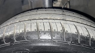 Used 2021 Tata Tigor Revotron XZA plus AMT Petrol Automatic tyres RIGHT FRONT TYRE TREAD VIEW