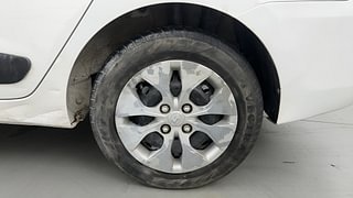 Used 2018 Hyundai Xcent [2017-2019] E+ CNG (Outside Fitted) Petrol+cng Manual tyres LEFT REAR TYRE RIM VIEW