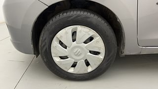 Used 2014 Maruti Suzuki Celerio VXI Petrol Manual tyres LEFT FRONT TYRE RIM VIEW