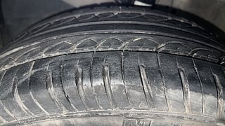 Used 2014 Honda Brio [2011-2016] EX MT Petrol Manual tyres LEFT FRONT TYRE TREAD VIEW