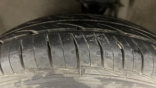 Used 2012 Maruti Suzuki Alto [2010-2013] LXI Petrol Manual tyres LEFT FRONT TYRE TREAD VIEW