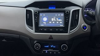 Used 2018 Hyundai Creta [2015-2018] 1.6 SX Plus Auto Petrol Petrol Automatic interior MUSIC SYSTEM & AC CONTROL VIEW