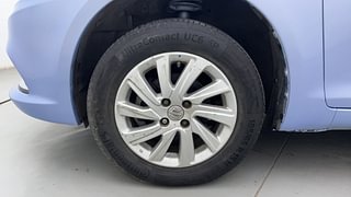 Used 2017 Maruti Suzuki Swift Dzire ZXI Petrol Manual tyres LEFT FRONT TYRE RIM VIEW