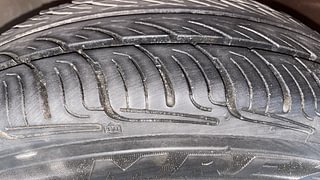 Used 2012 Maruti Suzuki Alto K10 [2010-2014] VXi Petrol Manual tyres LEFT FRONT TYRE TREAD VIEW