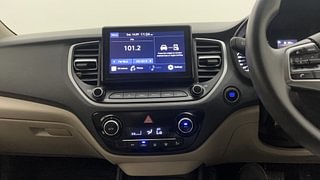 Used 2021 Hyundai Verna SX IVT Petrol Petrol Automatic interior MUSIC SYSTEM & AC CONTROL VIEW