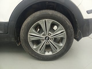 Used 2018 Hyundai Creta SX+ SE Petrol Manual tyres LEFT REAR TYRE RIM VIEW