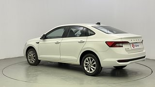 Used 2022 Skoda Slavia Ambition 1.0L TSI AT Petrol Automatic exterior LEFT REAR CORNER VIEW