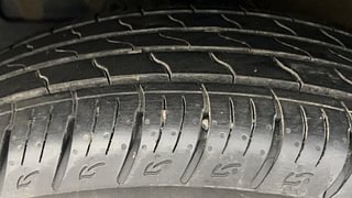 Used 2022 Maruti Suzuki Vitara Brezza [2020-2022] ZXI Plus AT Petrol Automatic tyres LEFT FRONT TYRE TREAD VIEW