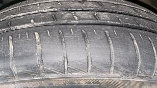 Used 2021 Renault Triber RXE Petrol Manual tyres LEFT FRONT TYRE TREAD VIEW