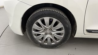 Used 2018 Maruti Suzuki Baleno [2015-2019] Zeta AT Petrol Petrol Automatic tyres LEFT FRONT TYRE RIM VIEW