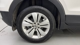 Used 2021 Skoda Kushaq Ambition 1.0L TSI MT Petrol Manual tyres RIGHT REAR TYRE RIM VIEW