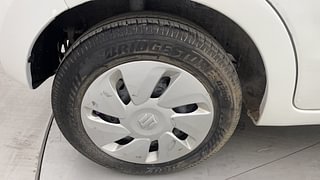 Used 2014 Maruti Suzuki Celerio VXI Petrol Manual tyres RIGHT REAR TYRE RIM VIEW