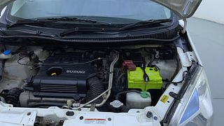 Used 2013 Maruti Suzuki Wagon R 1.0 [2010-2019] LXi Petrol Manual engine ENGINE LEFT SIDE HINGE & APRON VIEW