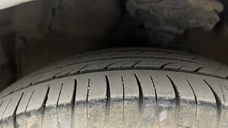 Used 2014 Maruti Suzuki Celerio VXI Petrol Manual tyres LEFT FRONT TYRE TREAD VIEW