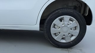Used 2013 Maruti Suzuki Wagon R 1.0 [2010-2019] LXi Petrol Manual tyres LEFT REAR TYRE RIM VIEW