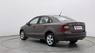 Used 2016 Skoda Rapid [2014-2016] Style Plus AT Diesel Diesel Automatic exterior LEFT REAR CORNER VIEW