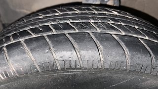 Used 2013 Maruti Suzuki A-Star [2012-2014] VXI Petrol Manual tyres LEFT FRONT TYRE TREAD VIEW