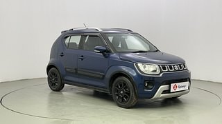 Used 2022 Maruti Suzuki Ignis Alpha MT Petrol Petrol Manual exterior RIGHT FRONT CORNER VIEW