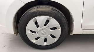 Used 2014 Maruti Suzuki Celerio VXI Petrol Manual tyres LEFT FRONT TYRE RIM VIEW