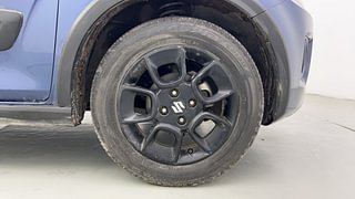 Used 2022 Maruti Suzuki Ignis Alpha MT Petrol Petrol Manual tyres RIGHT FRONT TYRE RIM VIEW