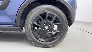 Used 2022 Maruti Suzuki Ignis Alpha MT Petrol Petrol Manual tyres LEFT REAR TYRE RIM VIEW