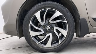 Used 2021 Maruti Suzuki Baleno [2019-2022] Alpha Petrol Petrol Manual tyres LEFT FRONT TYRE RIM VIEW