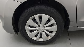 Used 2016 Maruti Suzuki Baleno [2015-2019] Delta AT Petrol Petrol Automatic tyres LEFT FRONT TYRE RIM VIEW