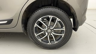 Used 2021 Maruti Suzuki Swift ZXI Plus AMT Petrol Automatic tyres LEFT REAR TYRE RIM VIEW