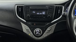 Used 2016 Maruti Suzuki Baleno [2015-2019] Delta AT Petrol Petrol Automatic interior MUSIC SYSTEM & AC CONTROL VIEW