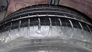 Used 2014 Hyundai Xcent [2014-2017] S Petrol Petrol Manual tyres RIGHT REAR TYRE TREAD VIEW