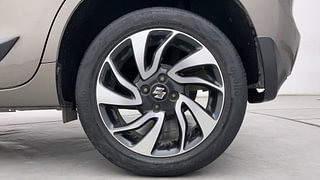 Used 2021 Maruti Suzuki Baleno [2019-2022] Alpha Petrol Petrol Manual tyres LEFT REAR TYRE RIM VIEW