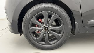 Used 2015 Hyundai Xcent [2014-2017] SX AT (O) Petrol Petrol Automatic tyres LEFT FRONT TYRE RIM VIEW