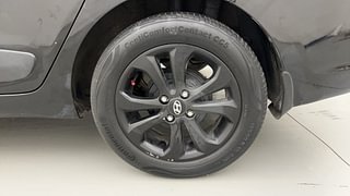 Used 2015 Hyundai Xcent [2014-2017] SX AT (O) Petrol Petrol Automatic tyres LEFT REAR TYRE RIM VIEW