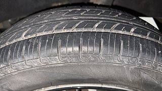 Used 2018 Datsun Redi-GO [2015-2019] A Petrol Manual tyres LEFT REAR TYRE TREAD VIEW