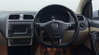 Used 2017 Volkswagen Ameo [2016-2020] Highline1.2L (P) Petrol Manual interior STEERING VIEW