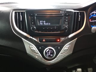 Used 2016 Maruti Suzuki Baleno [2015-2019] Zeta Petrol Petrol Manual interior MUSIC SYSTEM & AC CONTROL VIEW