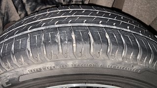 Used 2022 Maruti Suzuki New Ertiga ZXI+ AT Petrol Automatic tyres LEFT REAR TYRE TREAD VIEW