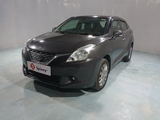 Used 2016 Maruti Suzuki Baleno [2015-2019] Zeta Petrol Petrol Manual exterior LEFT FRONT CORNER VIEW